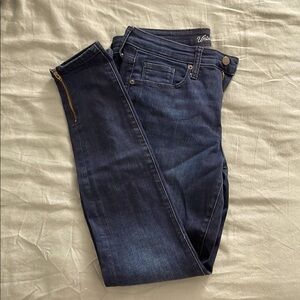 Universal Thread High Rise Skinny Jean with Zipper Detailing, 12/31 Long